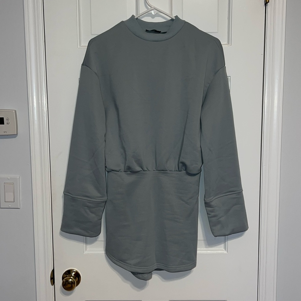 Sweatshirt Mini Dress